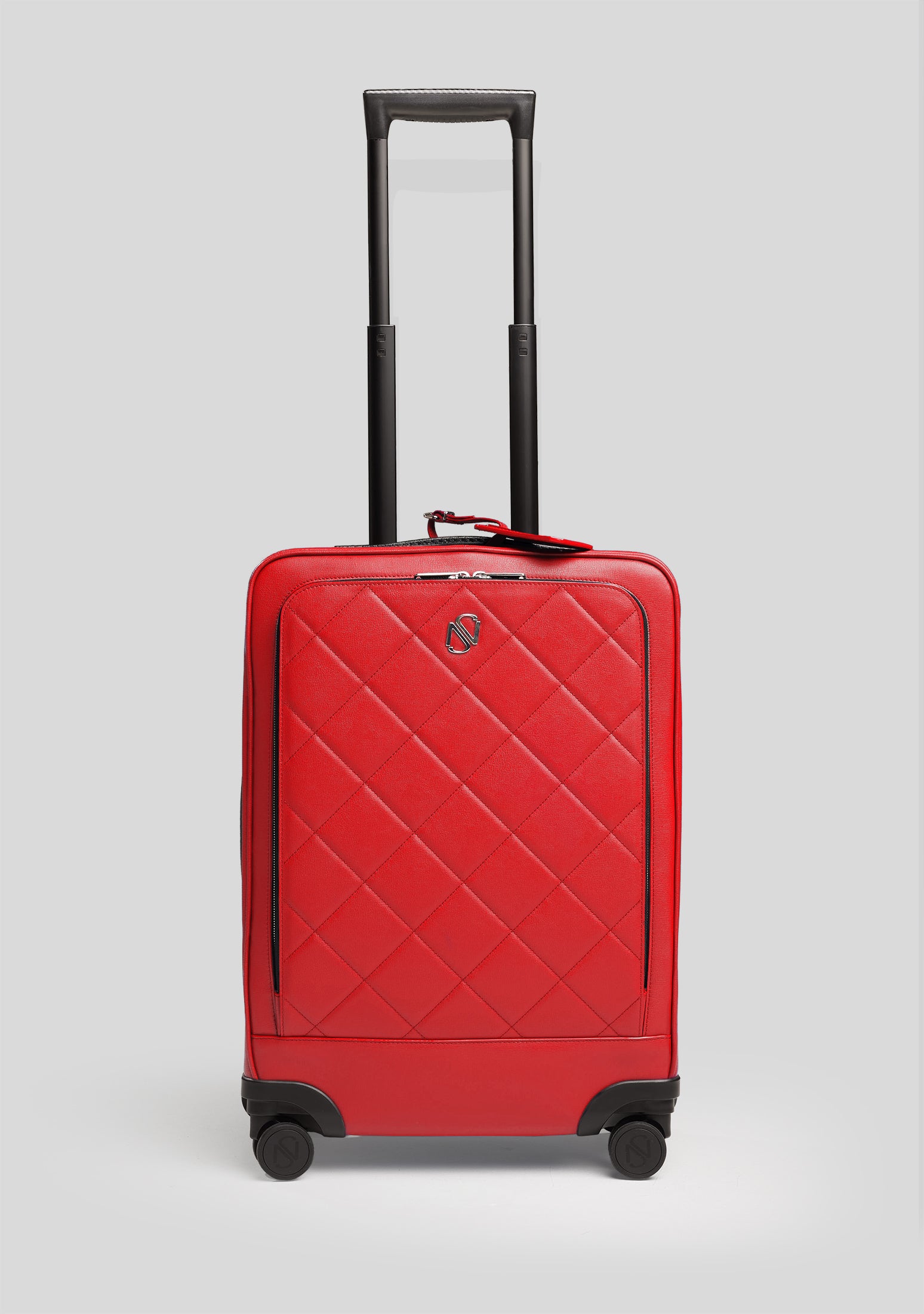 55 Dune Limited Red Calf Leather Suitcase