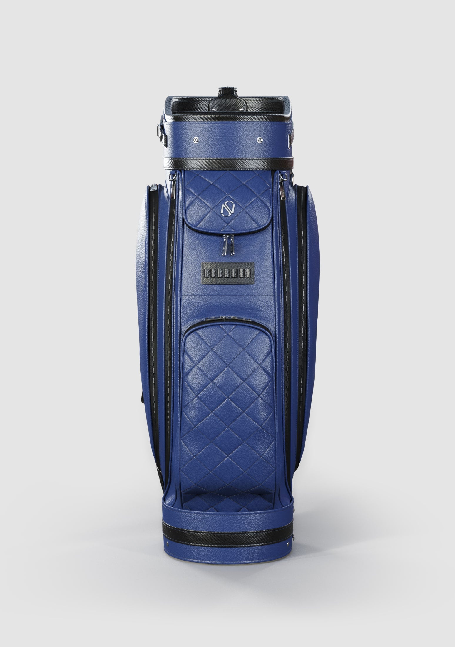 Reagan Blue Calf Leather Golf Bag