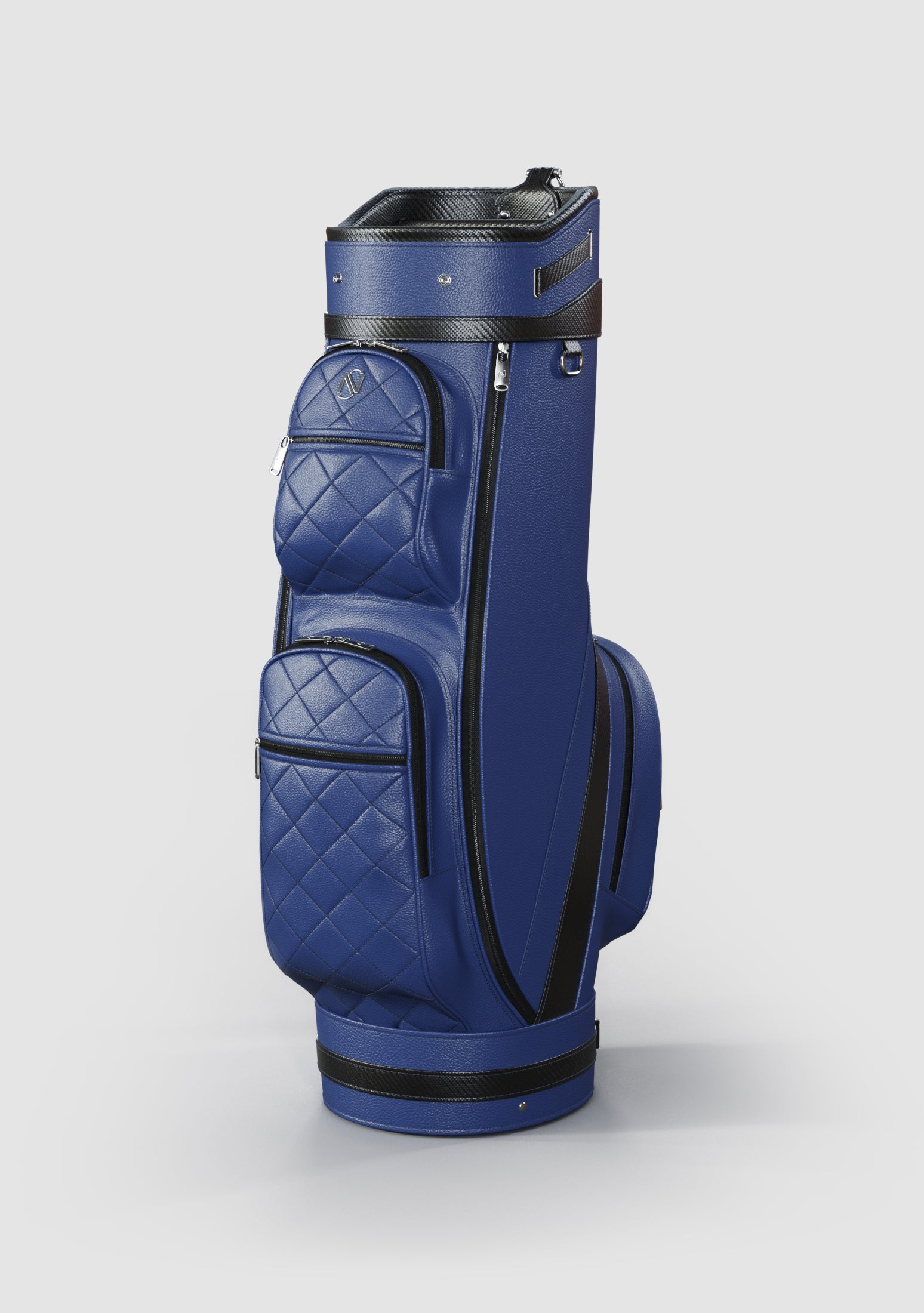 Kennedy Blue Calf Leather Golf Bag