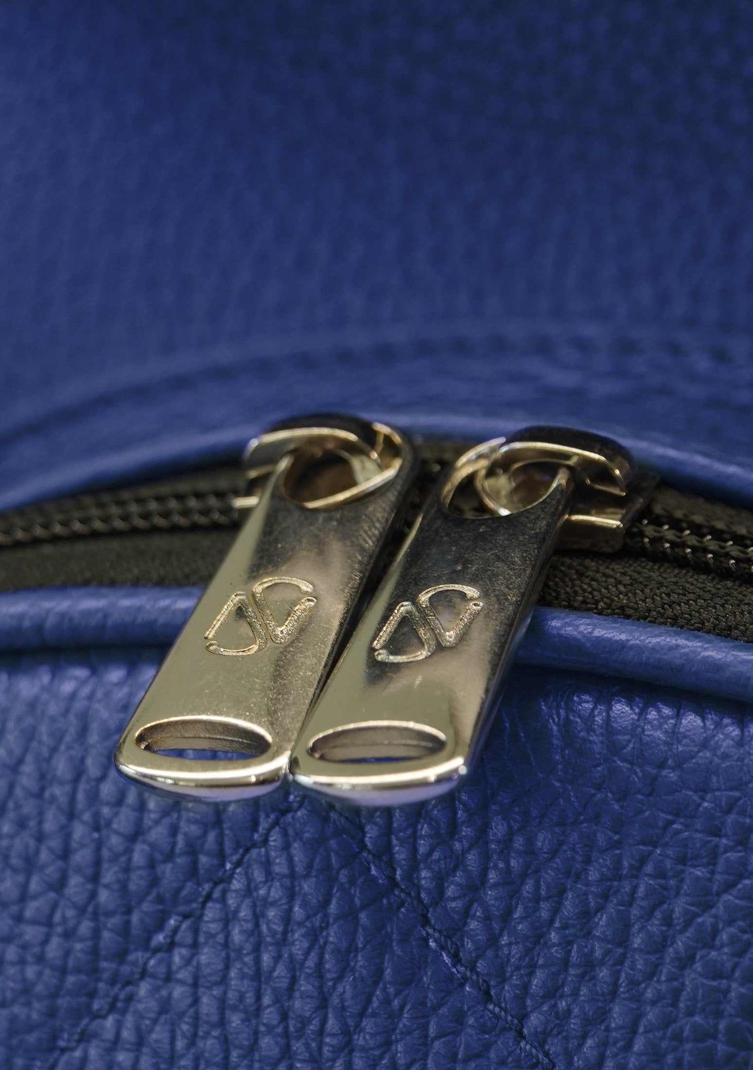 Kennedy Blue Calf Leather Golf Bag