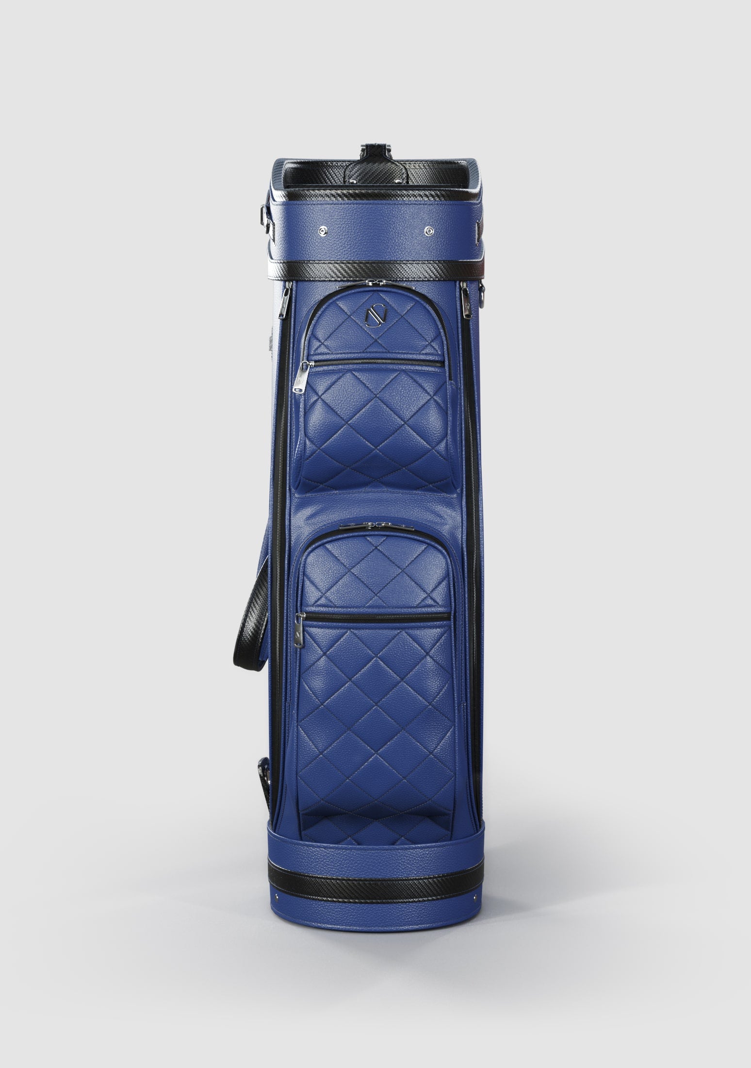 Kennedy Blue Calf Leather Golf Bag